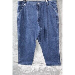 WRG Jean Co Carpenter Utility Jeans Men's Size 42/30 Blue